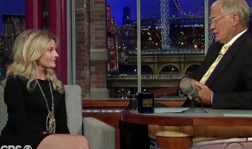 Country Singer and Sirius Radio Host Elizabeth Cook Is Charming on <i>Letterman</i>